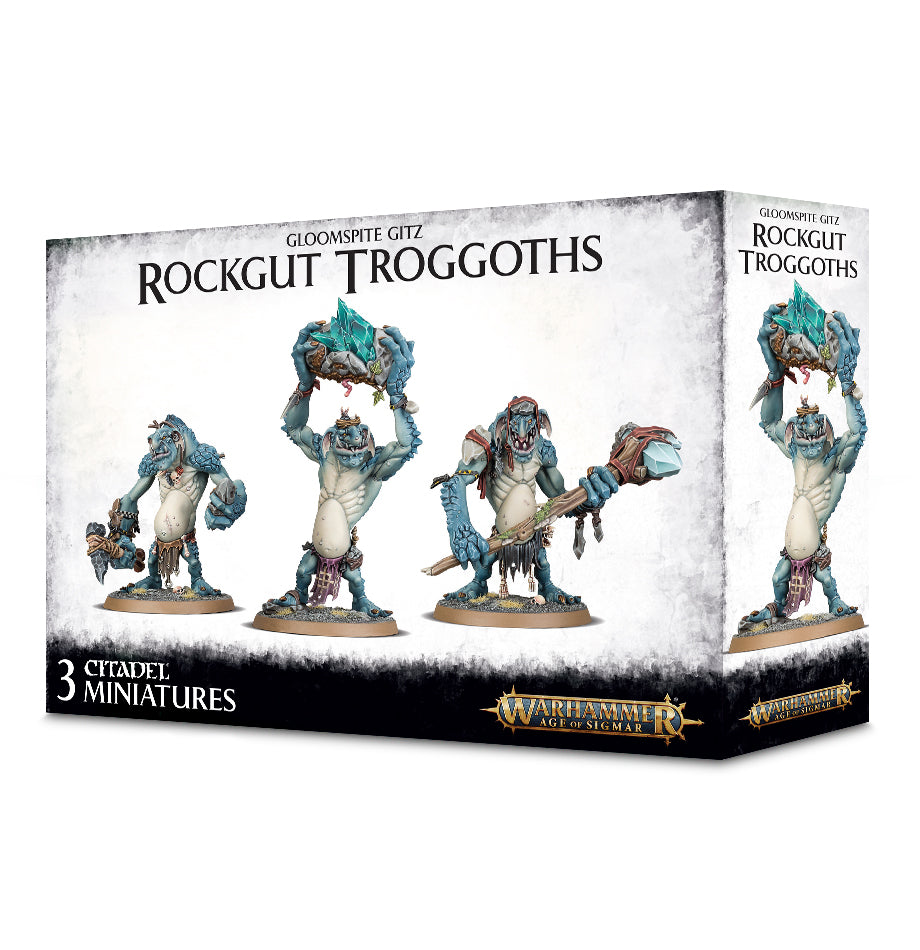 Age of Sigmar: Rockgut Troggoths - Gloomspite Gitz Unit (ONLINE ORDER ONLY)