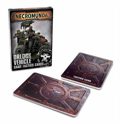 Necromunda: Orlock Vehicle Gang Tactics Cards (ONLINE ORDER ONLY)