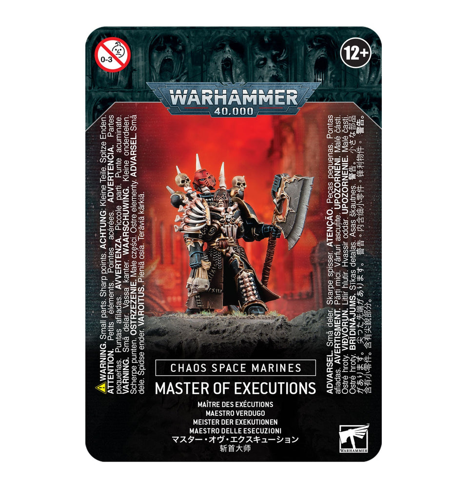 Warhammer 40k Chaos Space Marines: Master of Executions (ONLINE ORDER ONLY)