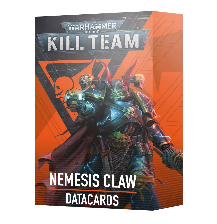 Kill Team: Nemesis Claw Datacards (ONLINE ORDER ONLY)