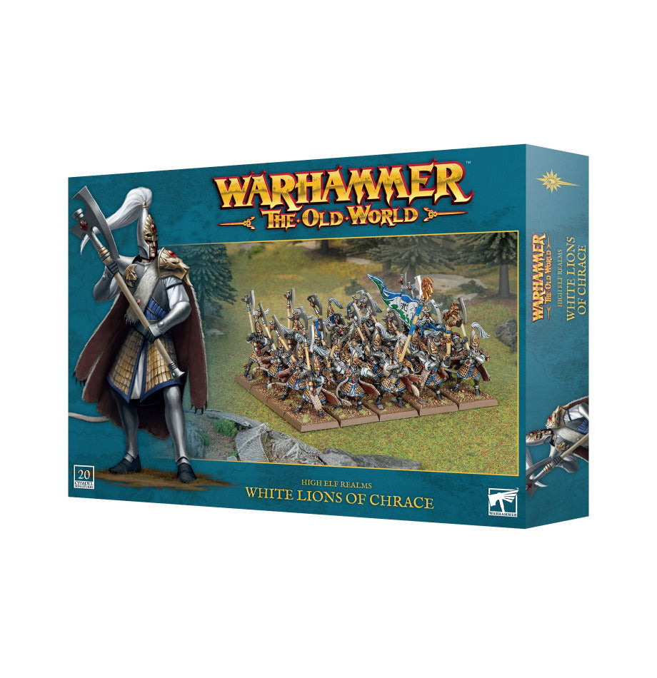 Warhammer: The Old World - High Elf Realms - White Lions of Chrace (ONLINE ORDER ONLY)