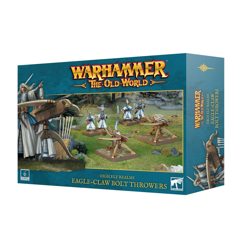 Warhammer: The Old World - High Elf Realms - Eagle Claw Bolt Throwers (ONLINE ORDER ONLY)