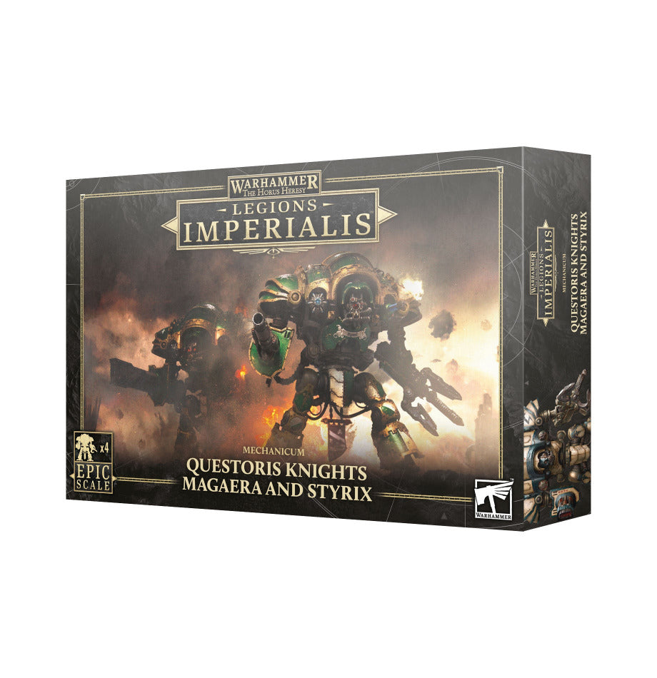 Warhammer Legions Imperialis: Mechanicum Knights Magaera & Styrix (ONLINE ORDER ONLY)