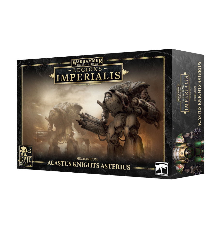 Warhammer Legions Imperialis: Mechanicum Acastus Knights Asterius (ONLINE ORDER ONLY)