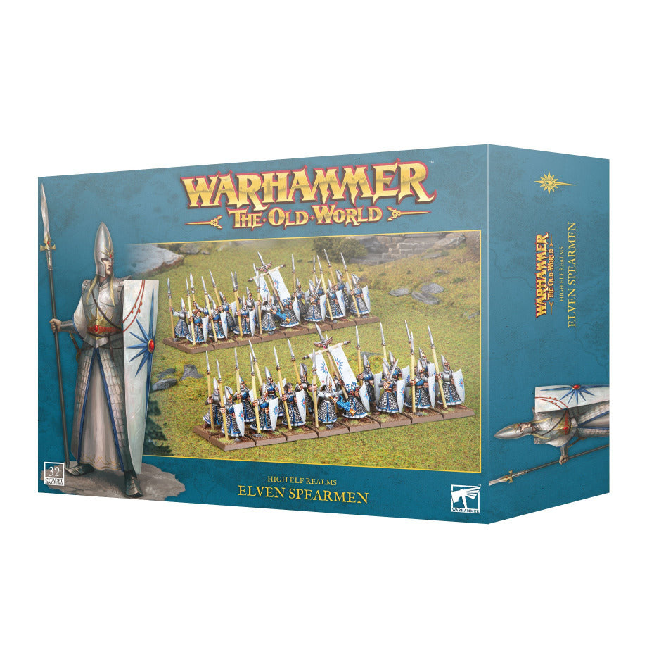 Warhammer: The Old World - High Elf Realms - Elven Spearmen (ONLINE ORDER ONLY)