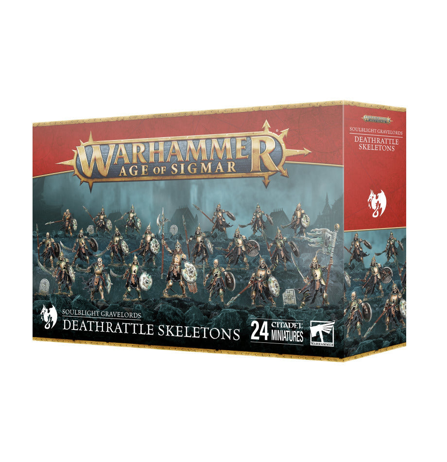 Warhammer: Soulblight Gravelords - Deathrattle Skeletons (ONLINE ORDER ONLY)
