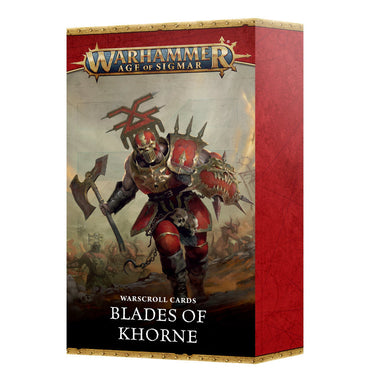 Warhammer: Blades of Khorne - Warscroll Cards (ONLINE ORDER ONLY)