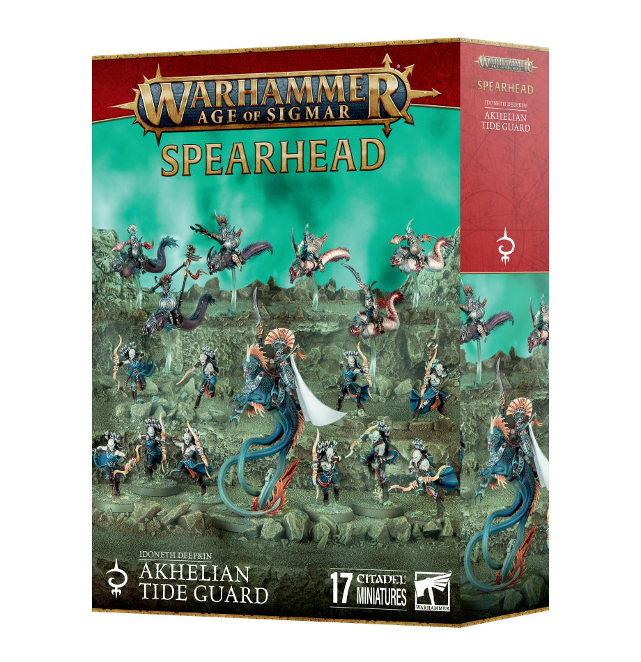 Warhammer: Idoneth Deepkin Spearhead - Akhelian Tide Guard (ONLINE ORDER ONLY)
