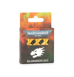 Warhammer 40K: Salamanders - Dice Set
