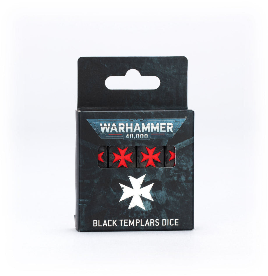 Warhammer 40K: Black Templars - Dice Set (ONLINE ORDER ONLY)