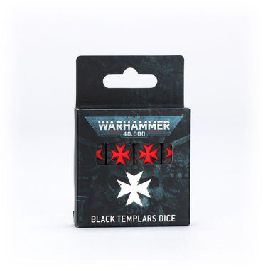 Warhammer 40K: Black Templars - Dice Set (ONLINE ORDER ONLY)
