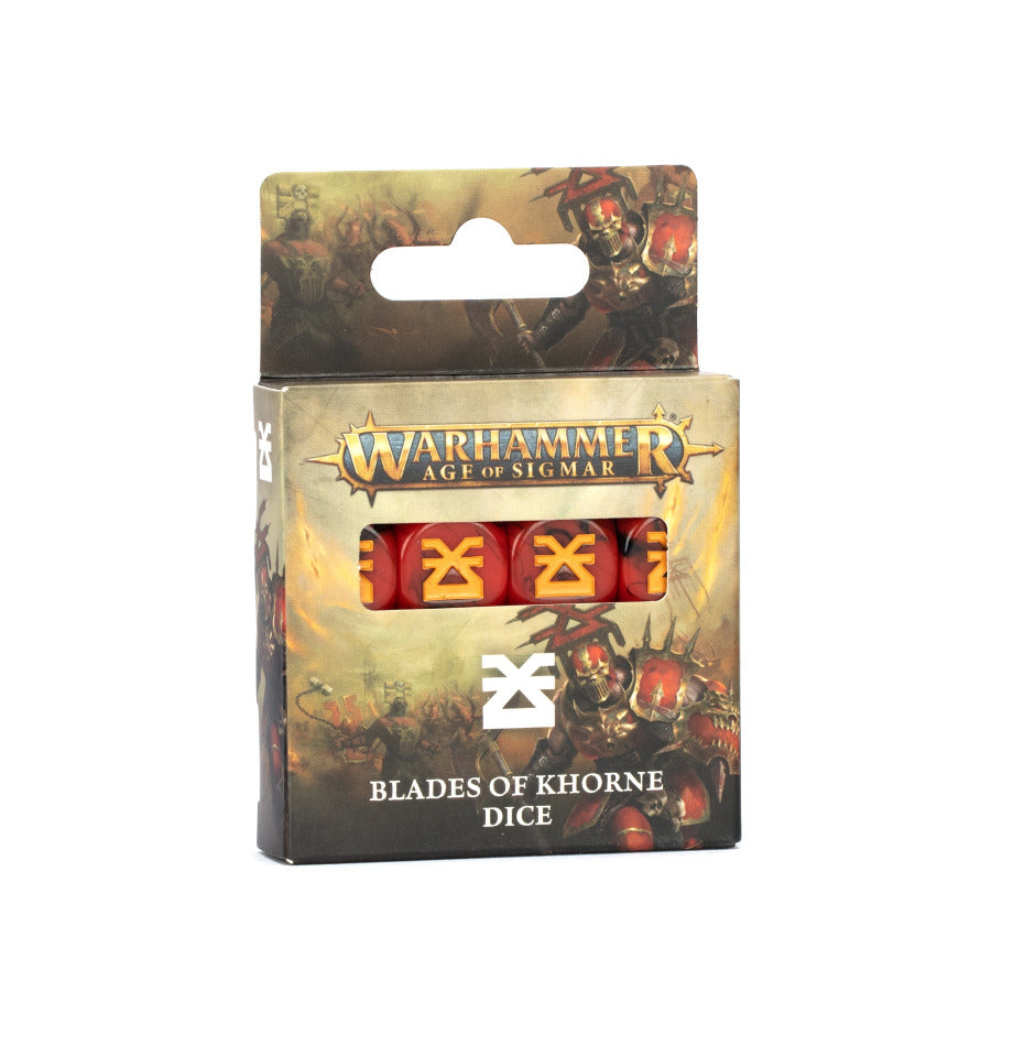Warhammer: Blades of Khorne - Dice Set (ONLINE ORDER ONLY)
