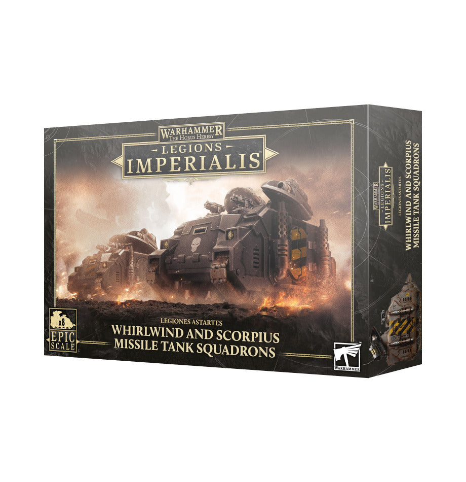 Warhammer Legions Imperialis: Whirlwind and Scorpius Missile Tank Squadron (ONLINE ORDER ONLY)
