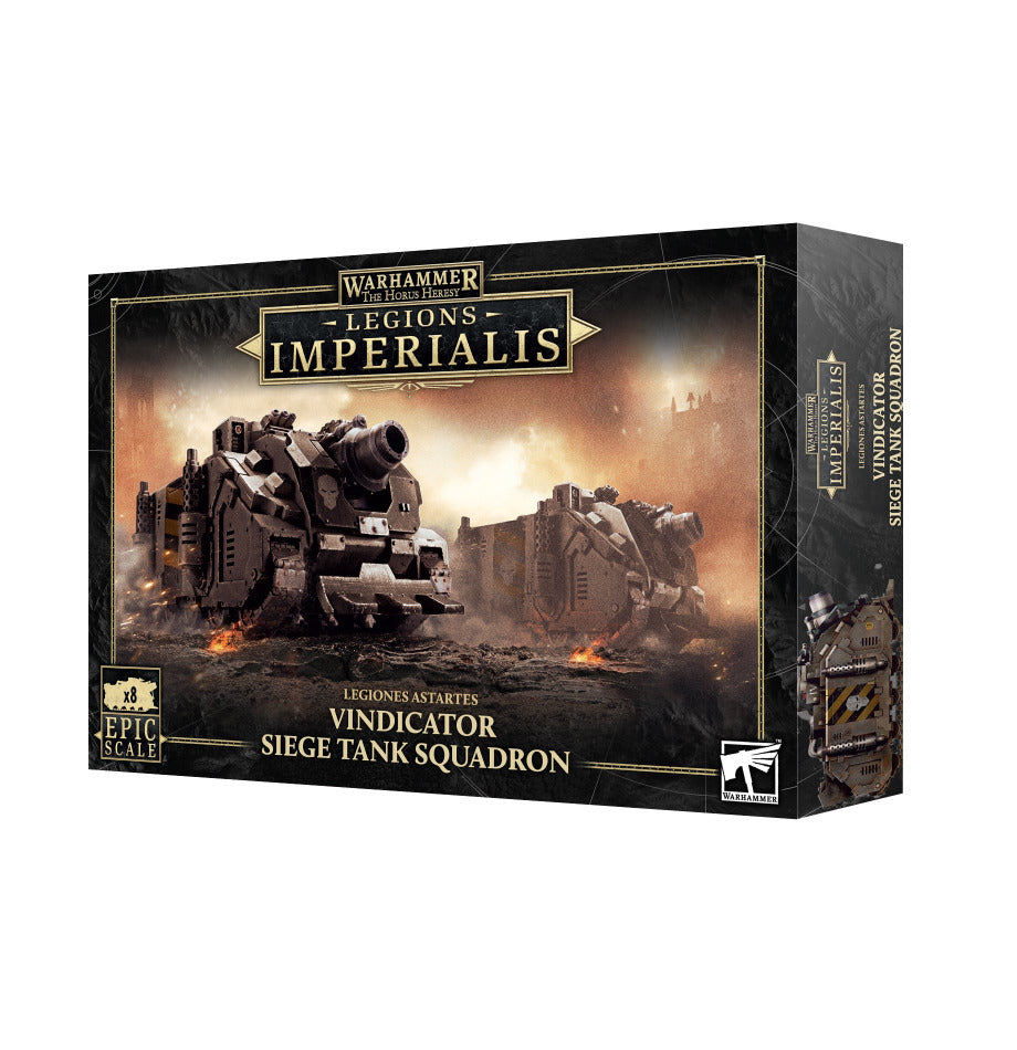 Warhammer Legions Imperialis: Vindicator Siege Tank Squadron (ONLINE ORDER ONLY)