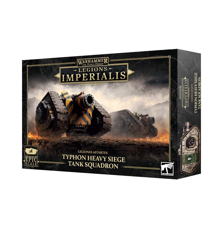 Warhammer Legions Imperialis: Typhon Heavy Siege Tank Squadron (ONLINE ORDER ONLY)