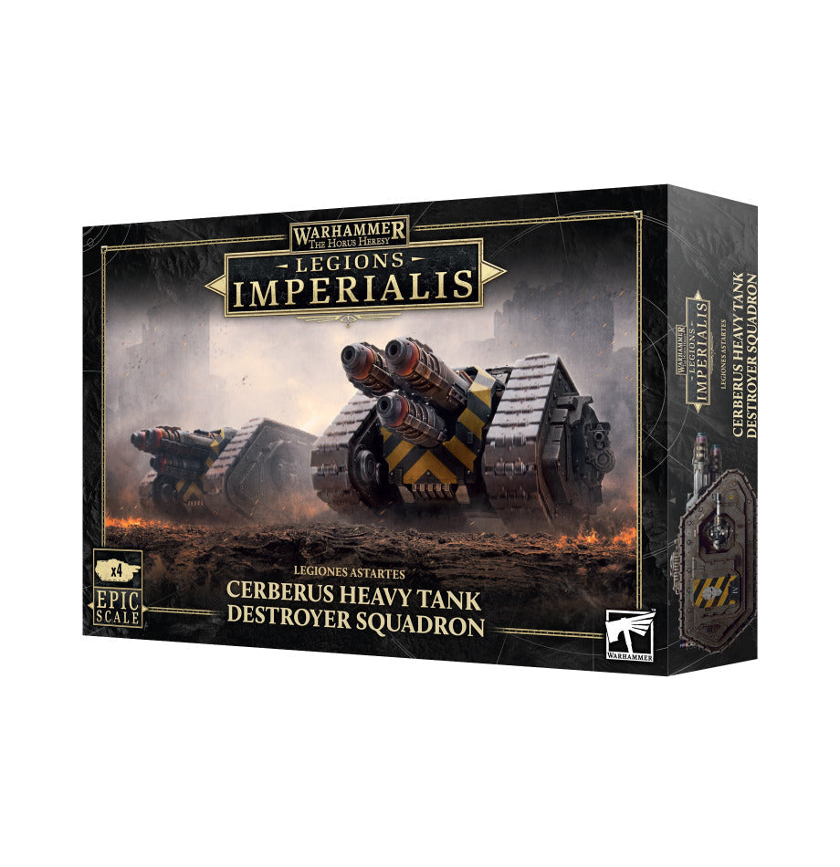 Warhammer Legions Imperialis: Cerberus Super-heavy Tank Destroyer Squadron (ONLINE ORDER ONLY)