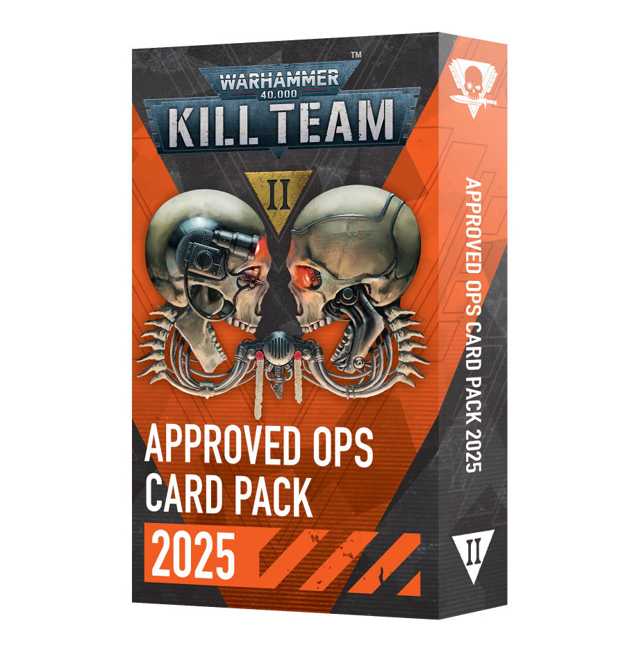 Kill Team: Approved Ops Cards 2025 (ONLINE ORDER ONLY)