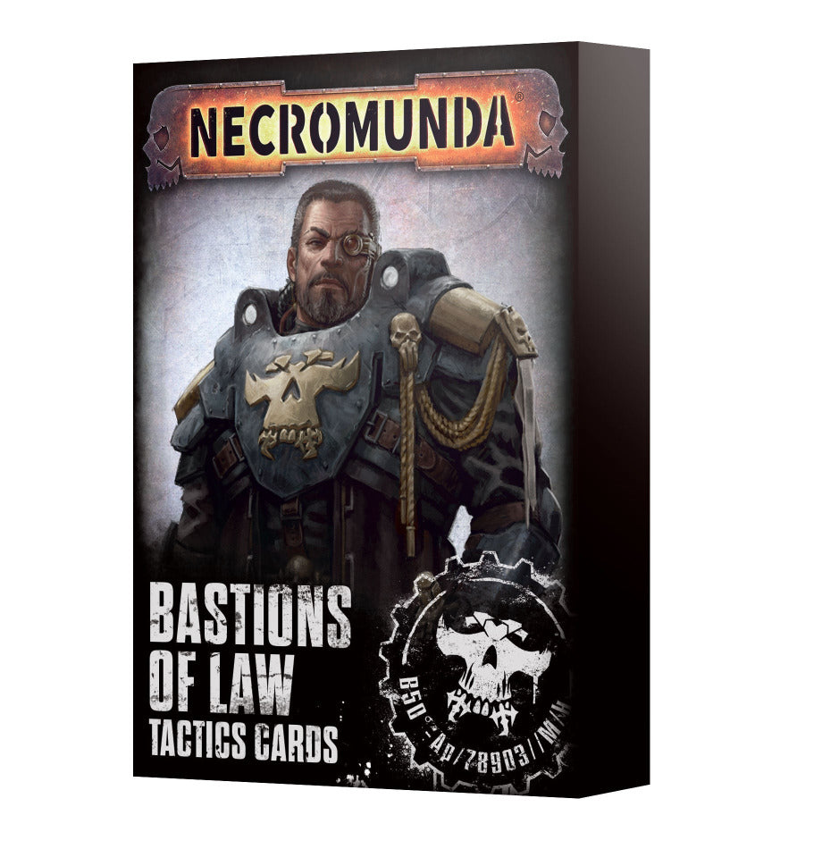 Necromunda: Bastions of Law Tactics Cards (ONLINE ORDER ONLY)