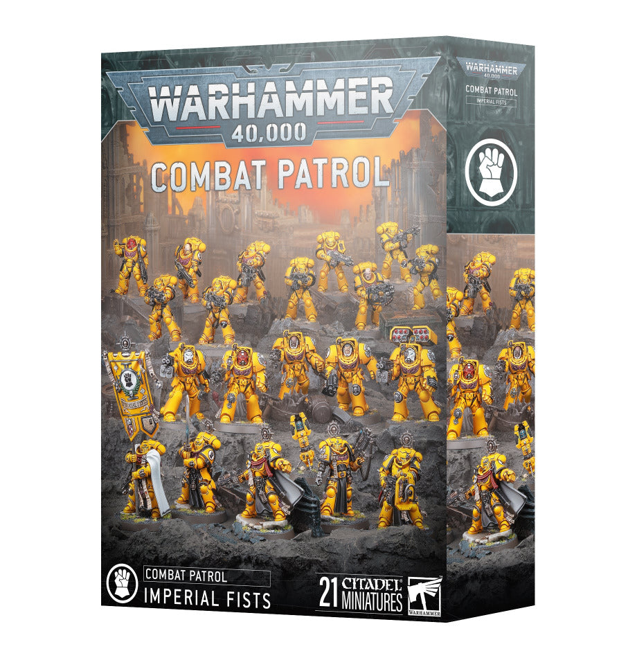 Warhammer 40K: Imperial Fists - Combat Patrol (ONLINE ORDER ONLY)