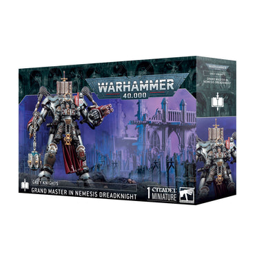 Warhammer 40K: Grey Knights - Grandmaster in Nemesis Dreadknight (ONLINE ORDER ONLY)