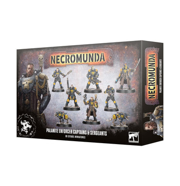 Necromunda: Palanite Enforcer Captains & Sergeants (ONLINE ORDER ONLY)
