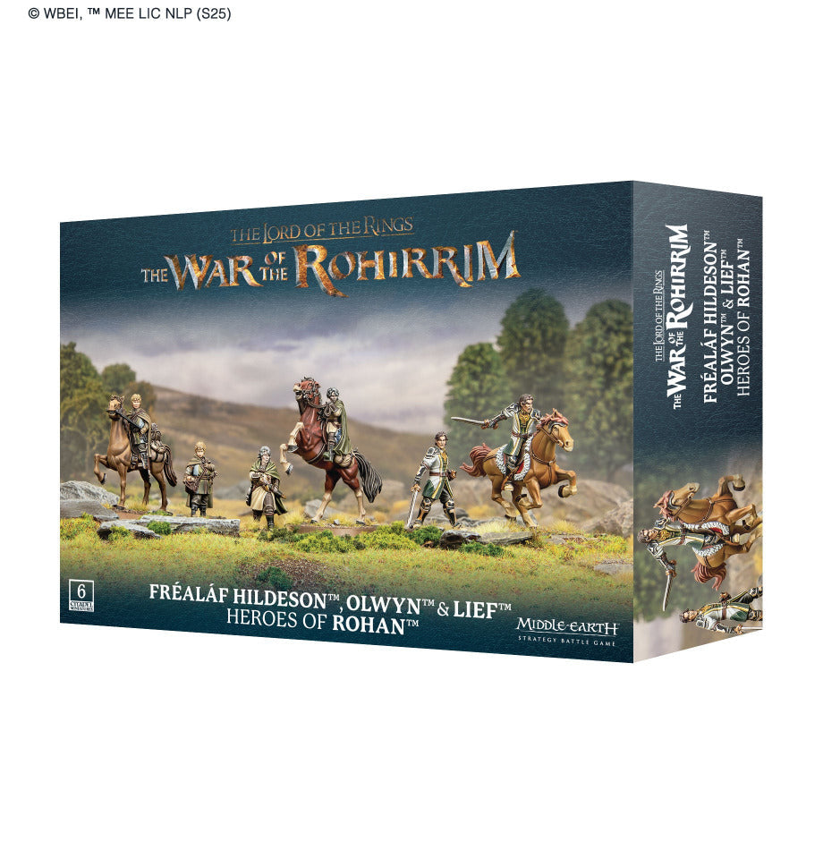 Middle Earth - Frealaf Hildeson, Olwyn & Lief, Heroes of Rohan