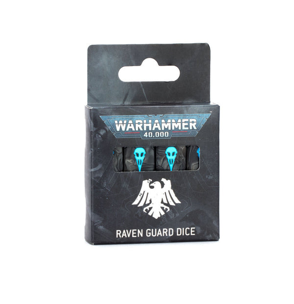 Warhammer 40K: Raven Guard - Dice Set (ONLINE ORDER ONLY)