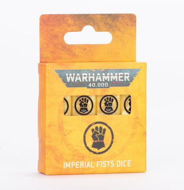Warhammer 40K: Imperial Fists - Dice Set (ONLINE ORDER ONLY)