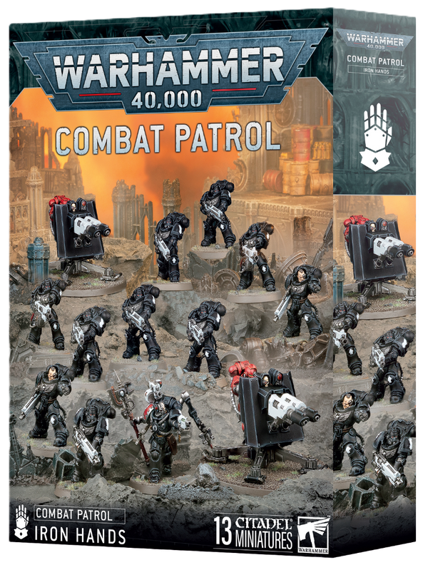 Warhammer 40K: Iron Hands - Combat Patrol (ONLINE ORDER ONLY)