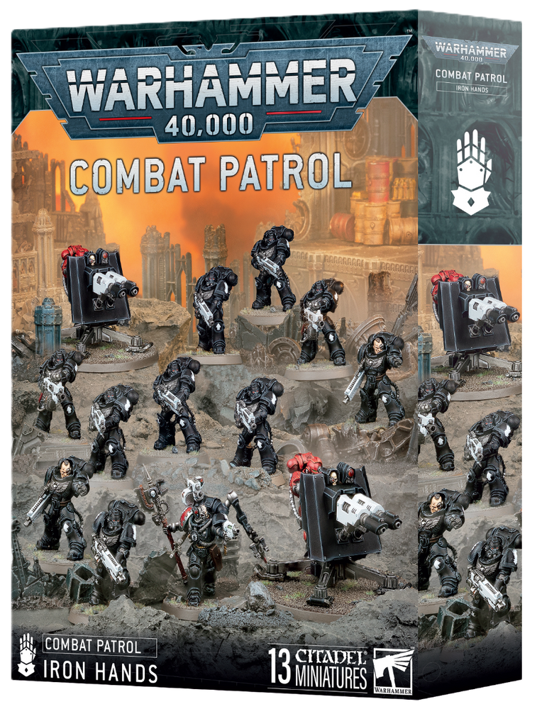 Warhammer 40K: Iron Hands - Combat Patrol (ONLINE ORDER ONLY)