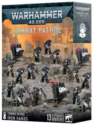 Warhammer 40K: Iron Hands - Combat Patrol (ONLINE ORDER ONLY)
