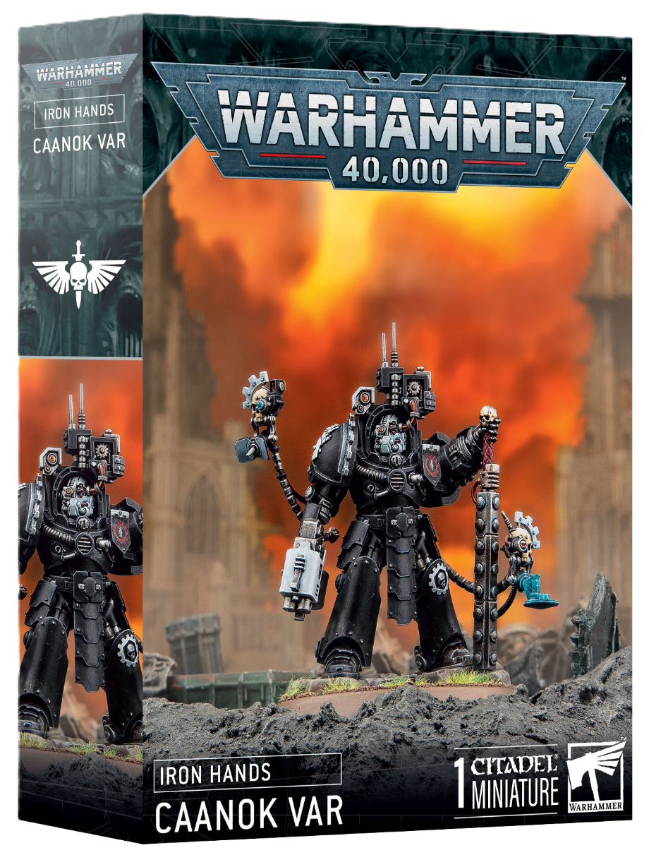 Warhammer 40K: Iron Hands - Caanok Var (ONLINE ORDER ONLY)