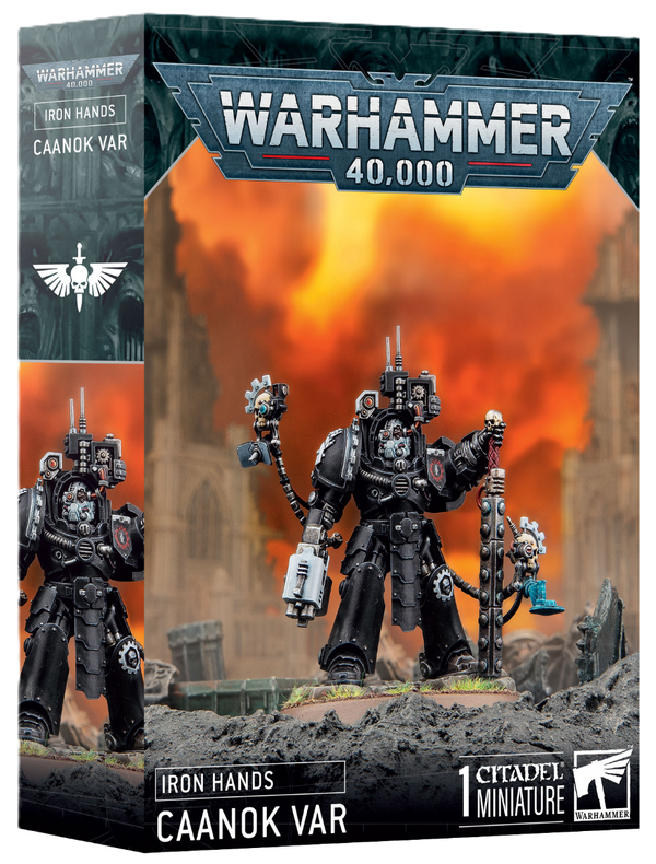 Warhammer 40K: Iron Hands - Caanok Var (ONLINE ORDER ONLY)