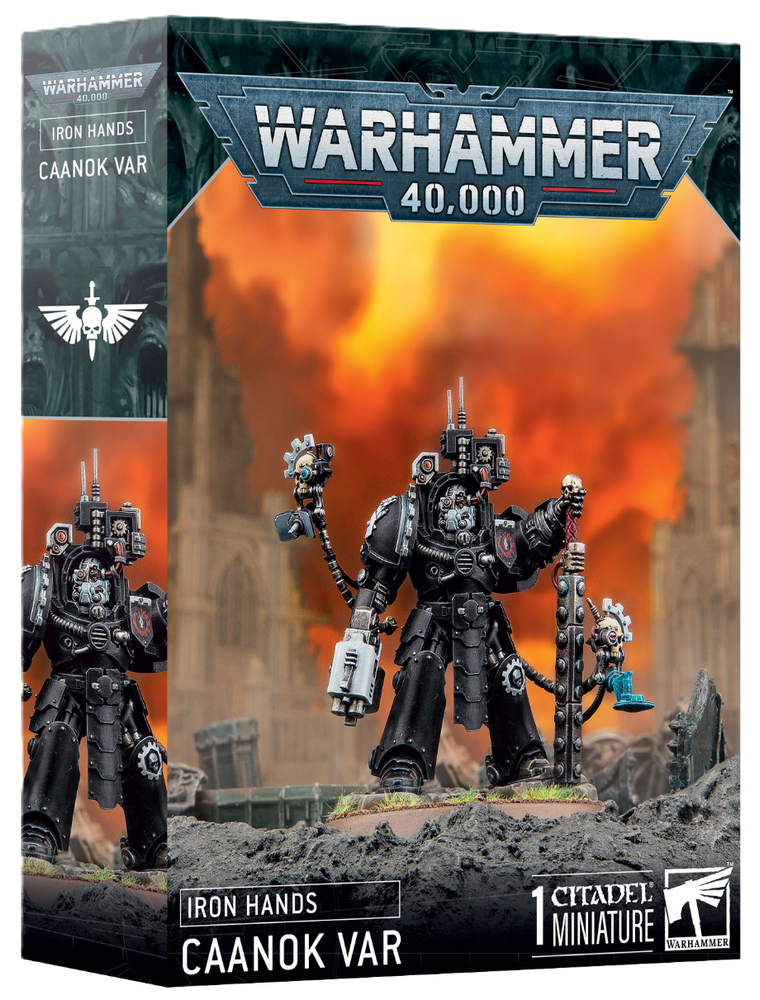 Warhammer 40K: Iron Hands - Caanok Var (ONLINE ORDER ONLY)