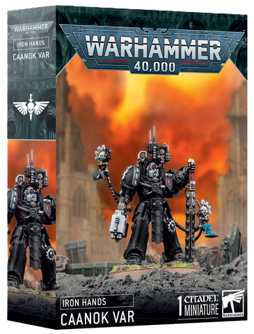 Warhammer 40K: Iron Hands - Caanok Var (ONLINE ORDER ONLY)