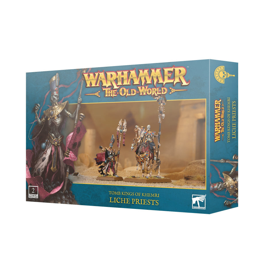 Warhammer: The Old World - Tomb Kings of Khemri - Liche Priests (ONLINE ORDER ONLY)
