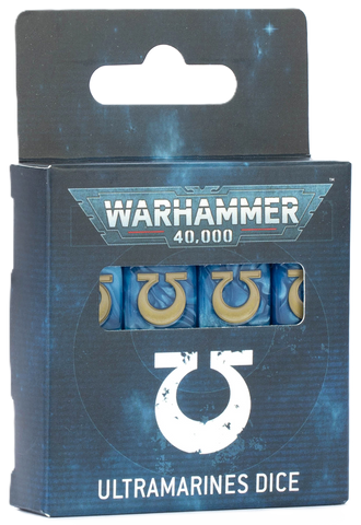 Warhammer 40K: Ultramarines - Dice Set (ONLINE ORDER ONLY)