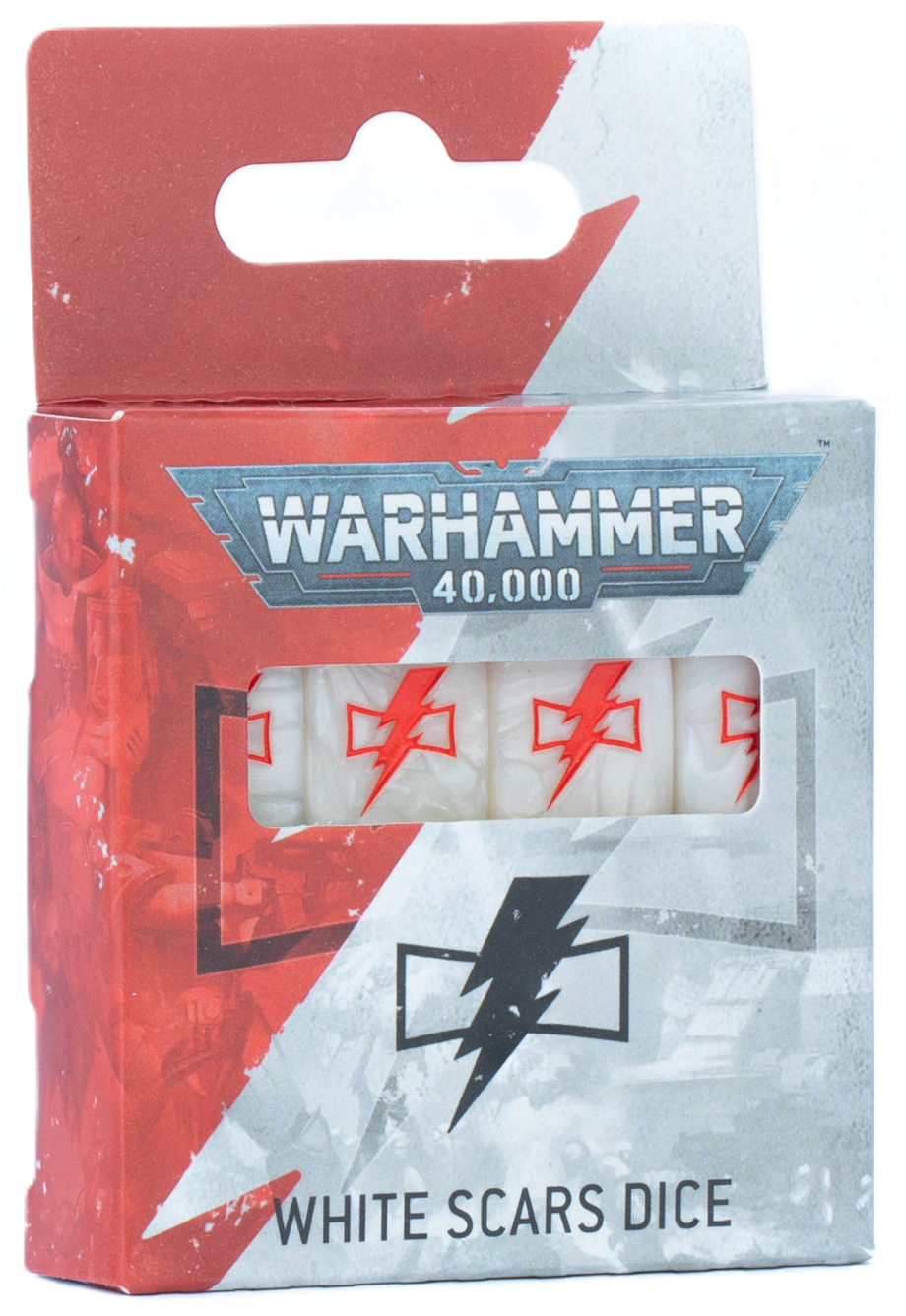 Warhammer 40K: White Scars - Dice Set (ONLINE ORDER ONLY)