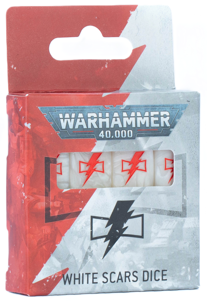 Warhammer 40K: White Scars - Dice Set (ONLINE ORDER ONLY)