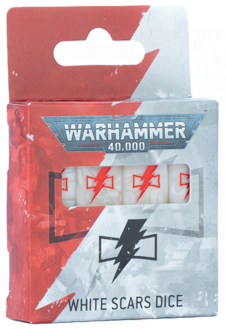 Warhammer 40K: White Scars - Dice Set (ONLINE ORDER ONLY)