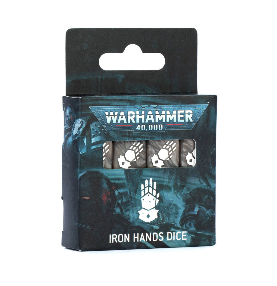 Warhammer 40K: Iron Hands - Dice Set (ONLINE ORDER ONLY)