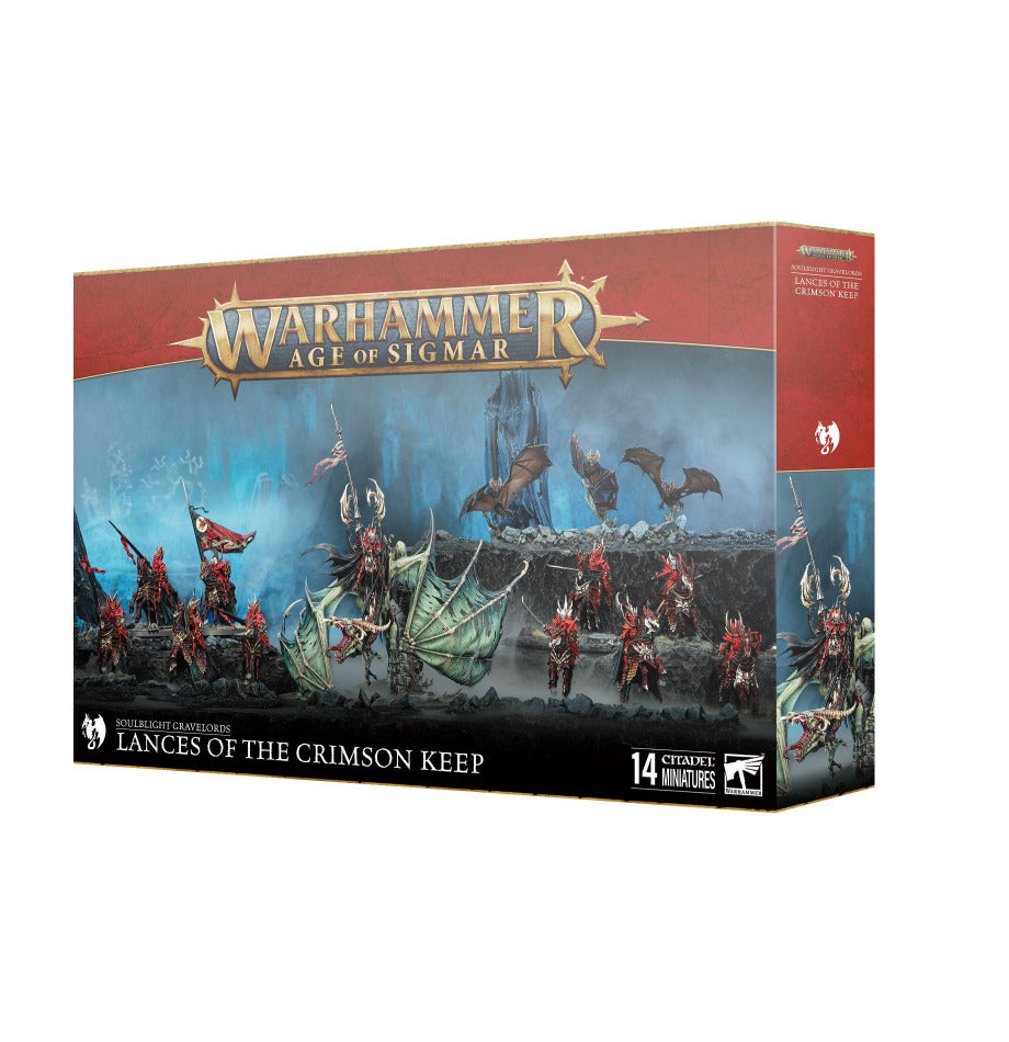 Warhammer: Soulblight Gravelords Battleforce - Lances of the Crimson Keep (ONLINE ORDER ONLY)