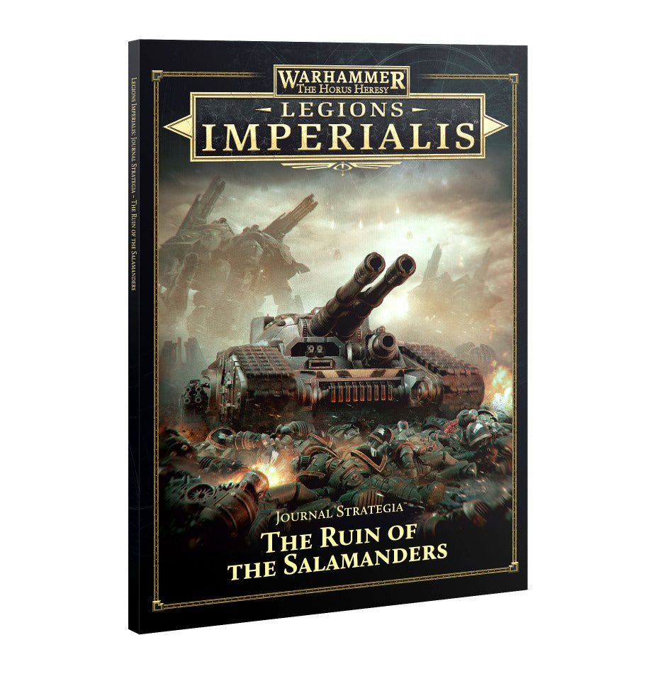 Warhammer Legions Imperialis: Journal Strategia - The Ruin of the Salamanders (ONLINE ORDER ONLY)