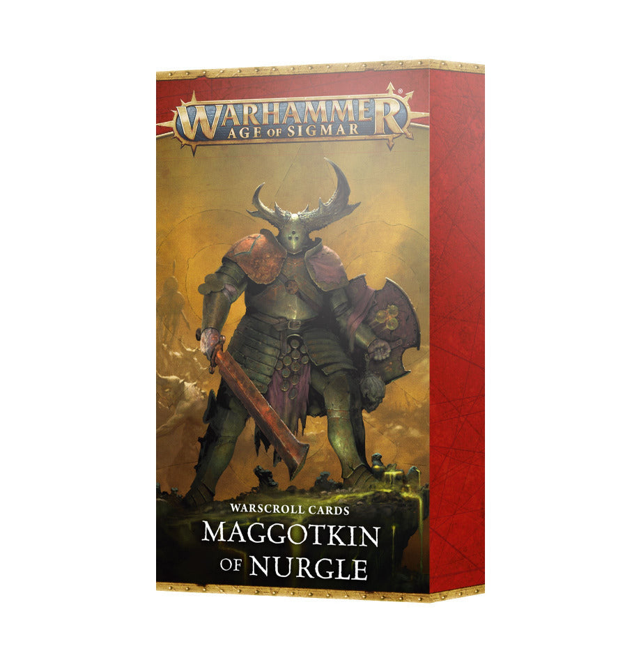 Warhammer: Maggotkin of Nurgle - Warscroll Cards
