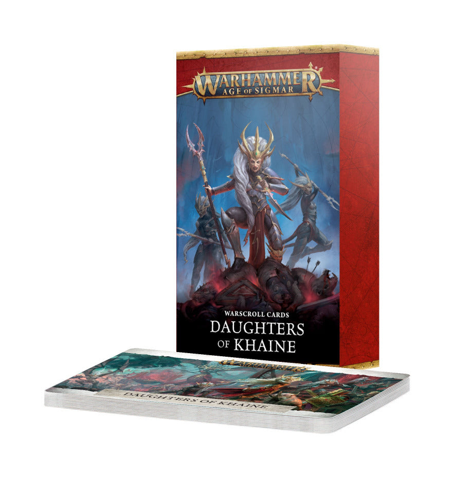 Warhammer: Daughters of Khaine - Warscroll Cards