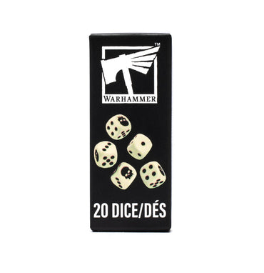 Warhammer: Dice Set - Bone