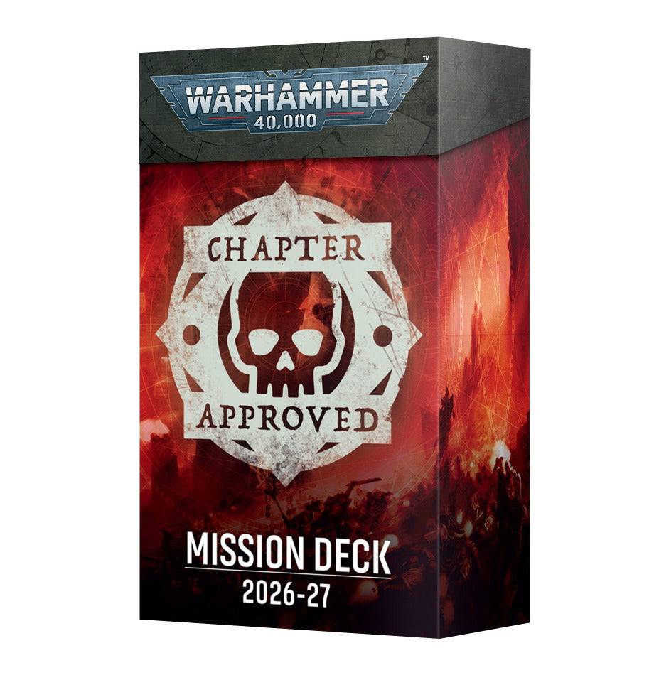 Warhammer 40K: Chapter Approved 2026-27 Mission Deck (ONLINE ORDER ONLY)