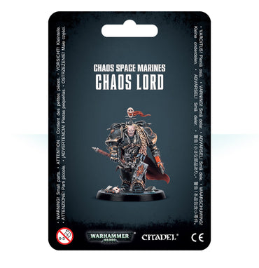 Warhammer 40K: Chaos Space Marines - Chaos Lord in Terminator Armour (ONLINE ORDER ONLY)