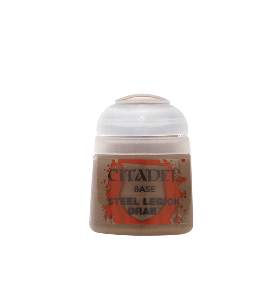 Citadel Color: Base - Steel Legion Drab (ONLINE ORDER ONLY)