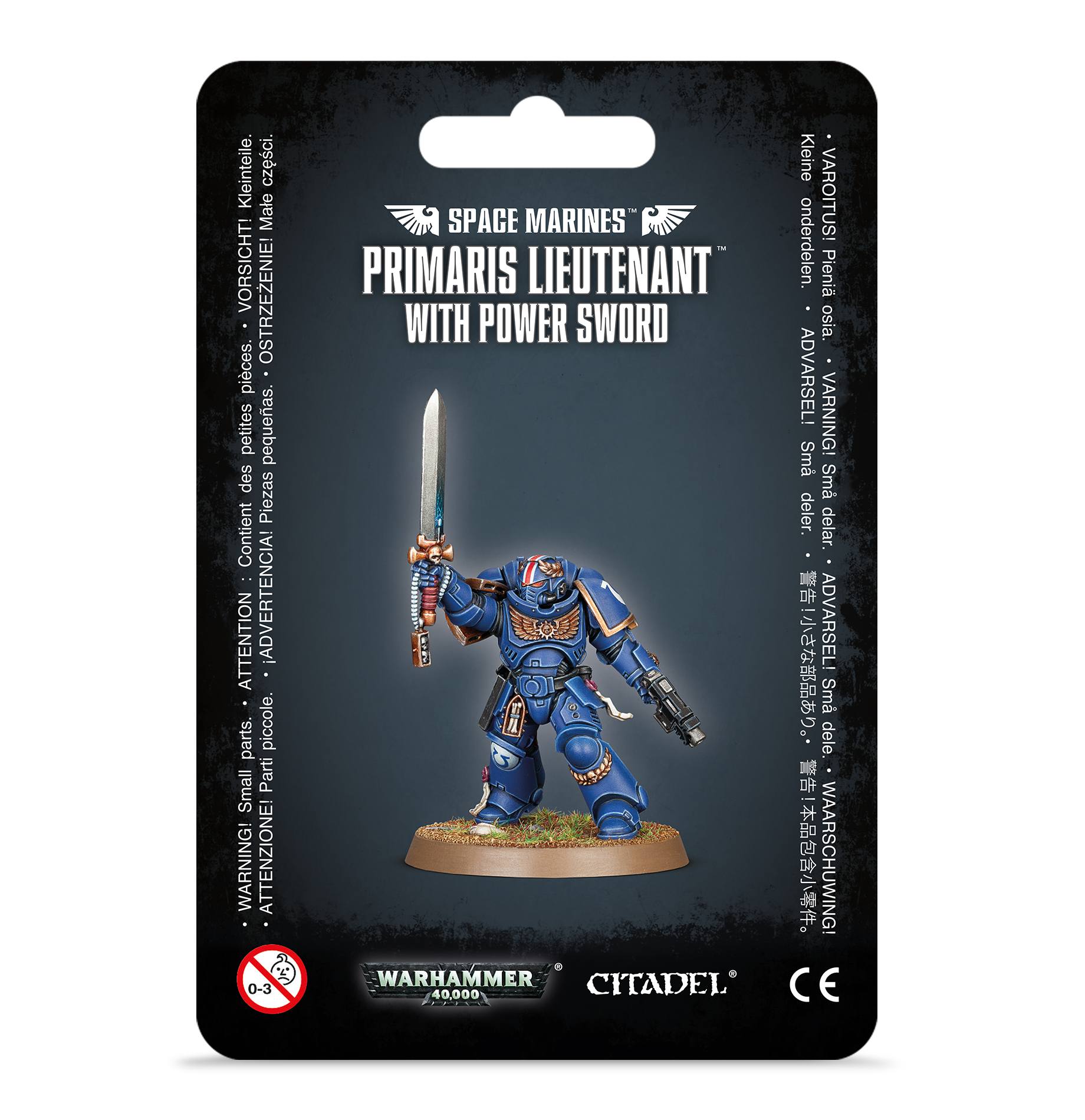 Warhammer 40K: Space Marines - Primaris Lieutenant with Power Sword (ONLINE ORDER ONLY)